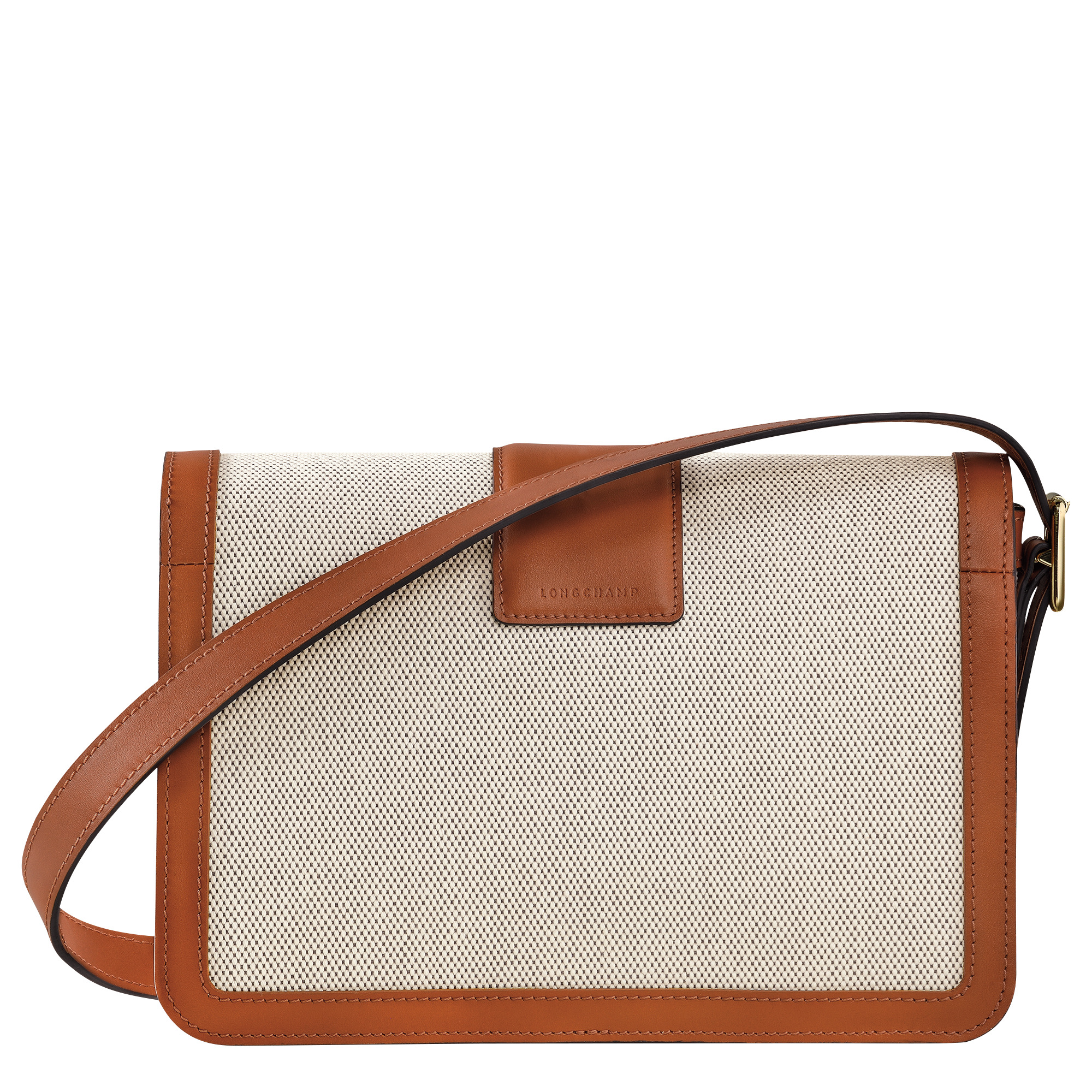 Box-Trot M Crossbody bag Cognac - Canvas - 4