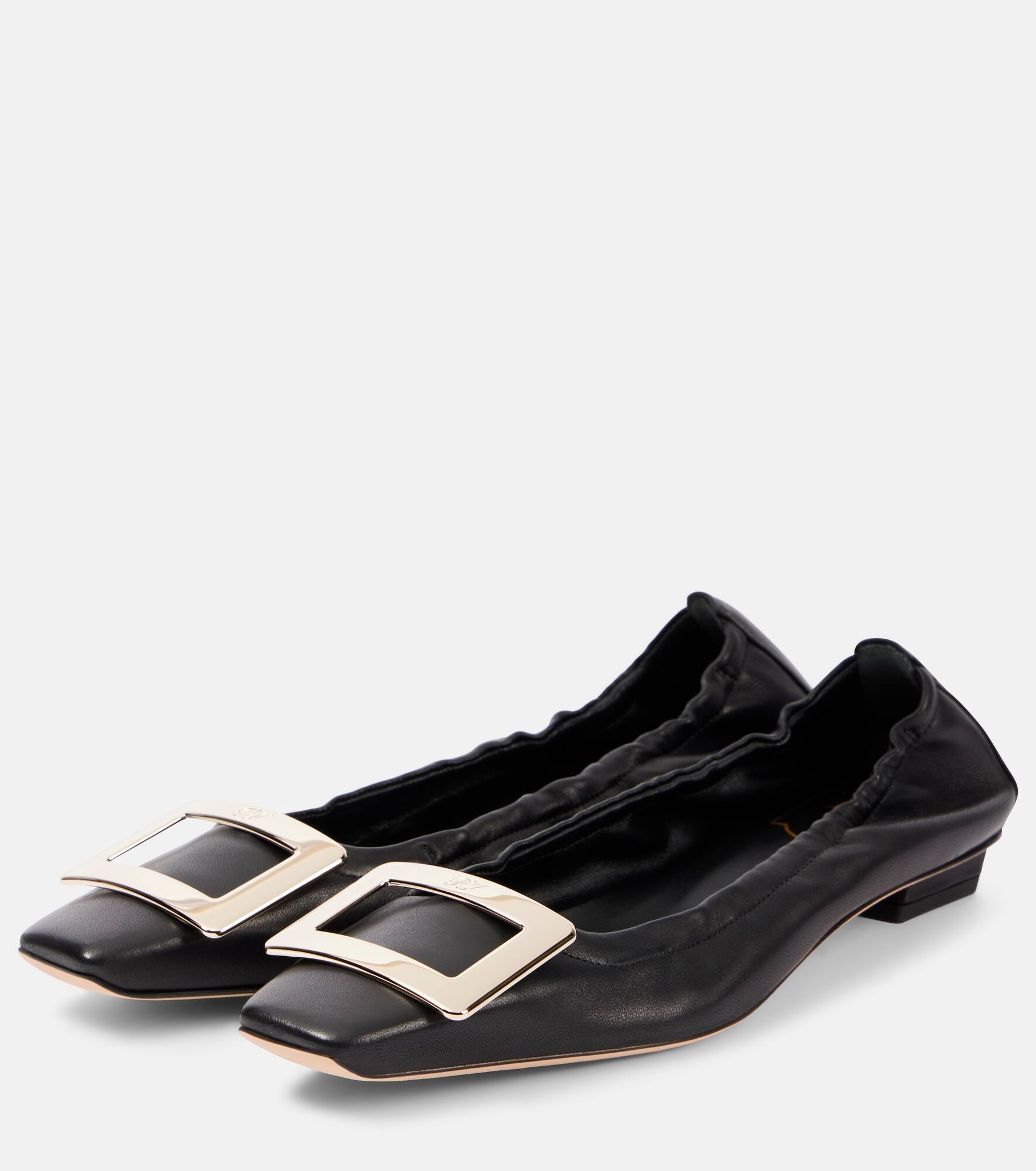 Belle Vivier leather ballet flats - 4