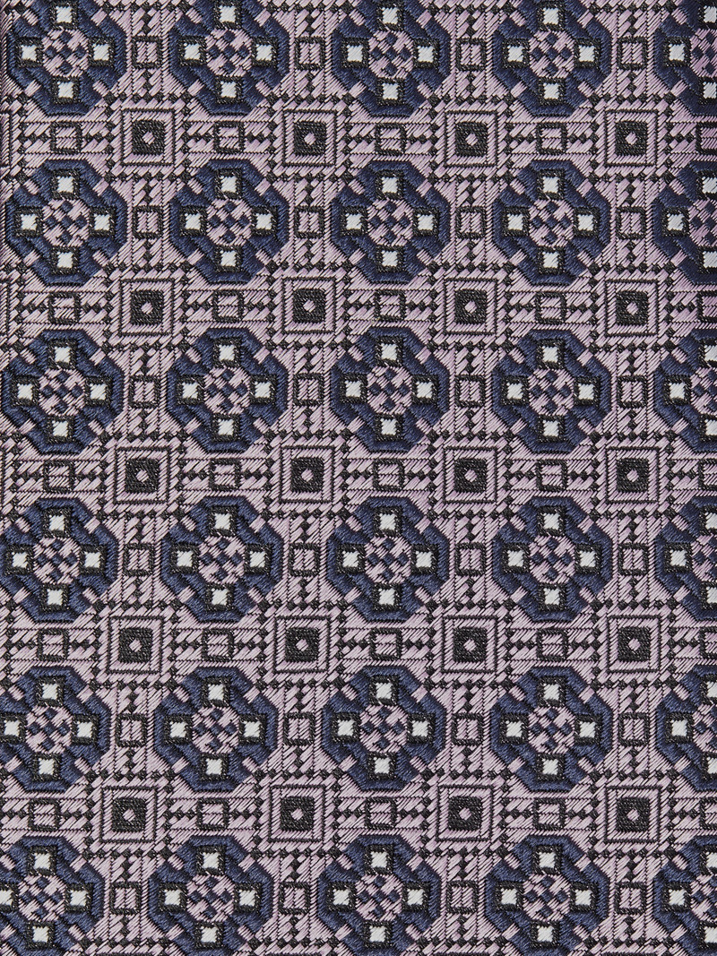 ZEGNA PINK CINQUE PIEGHE SILK TIE outlook