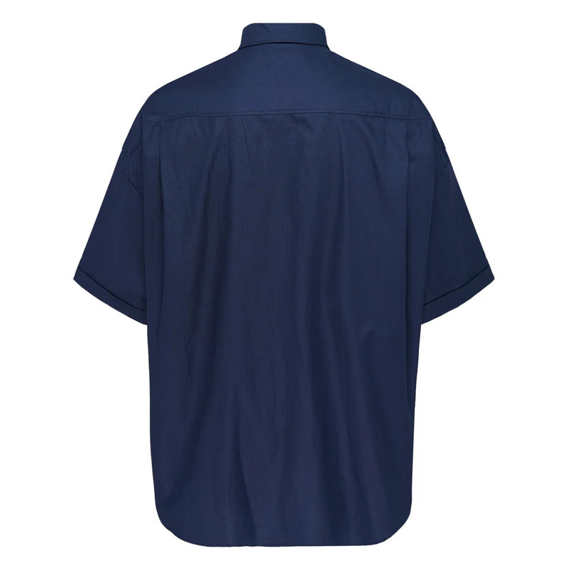 Balmain Balmain Oxford Cotton Short Sleeve Shirt outlook