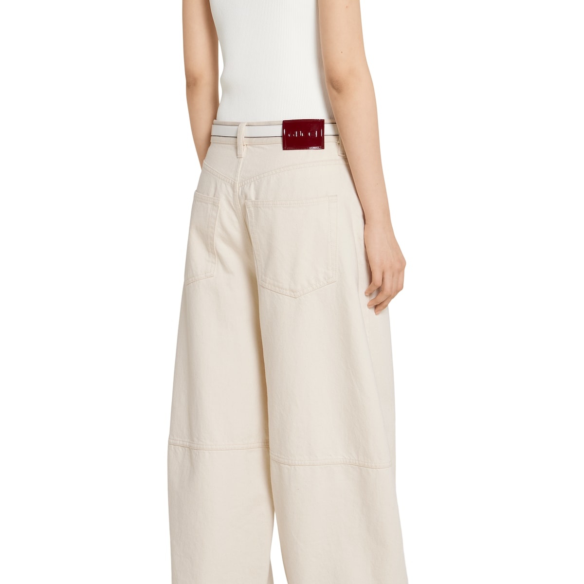 Balloon denim pant - 5