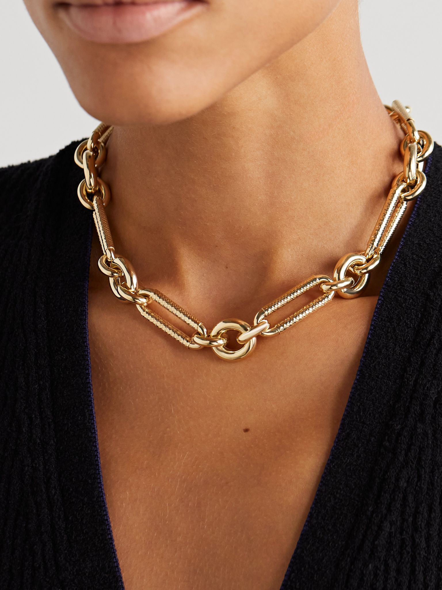 14-karat gold necklace Gold - 2