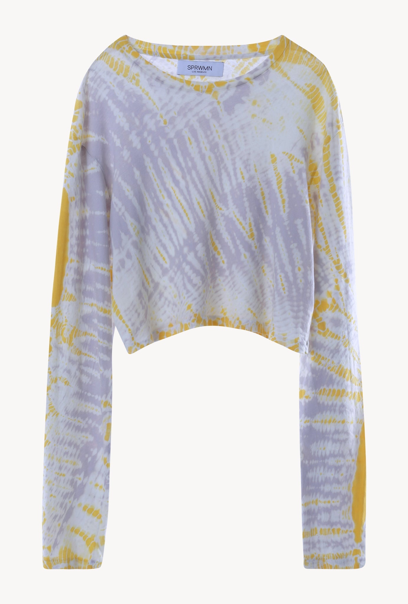 LONG SLEEVE TEE MARIGOLD MARBLE - 4