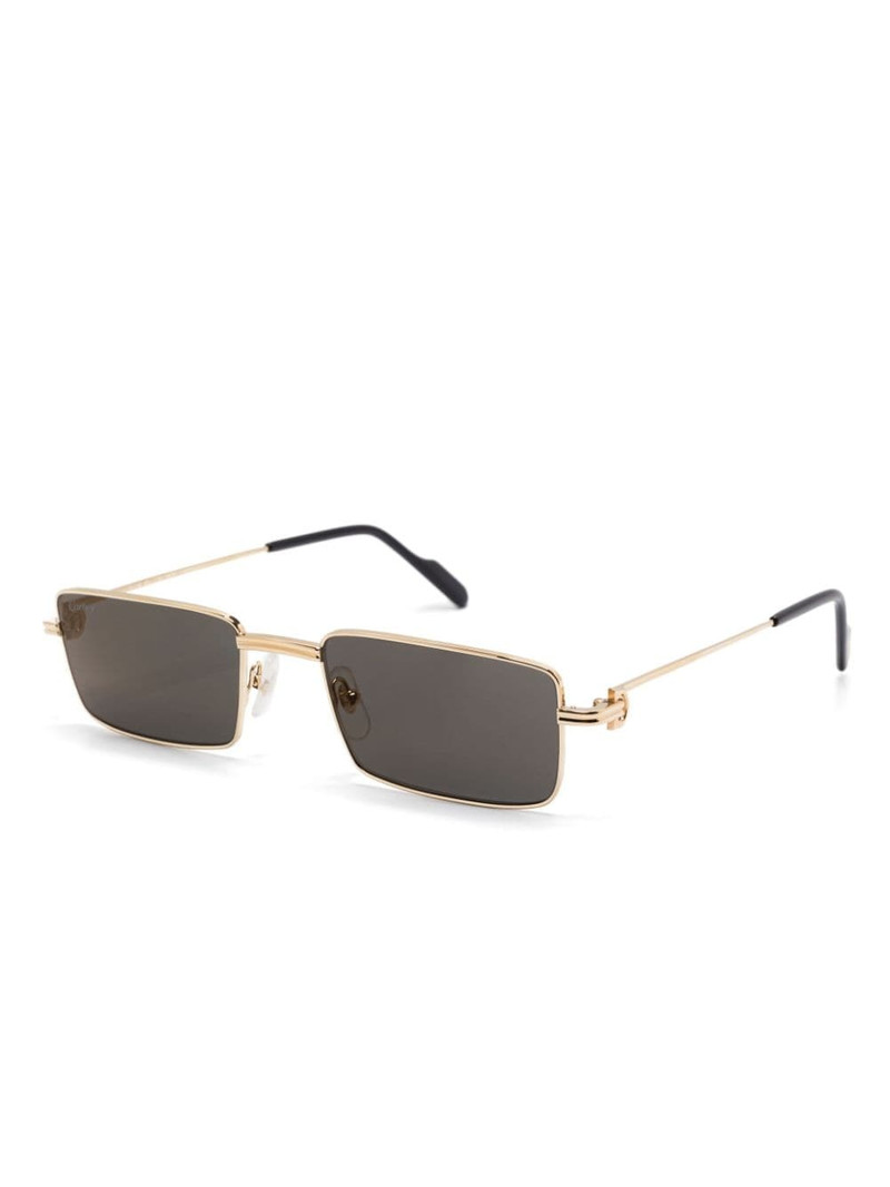 Cartier rectangle-frame sunglasses outlook