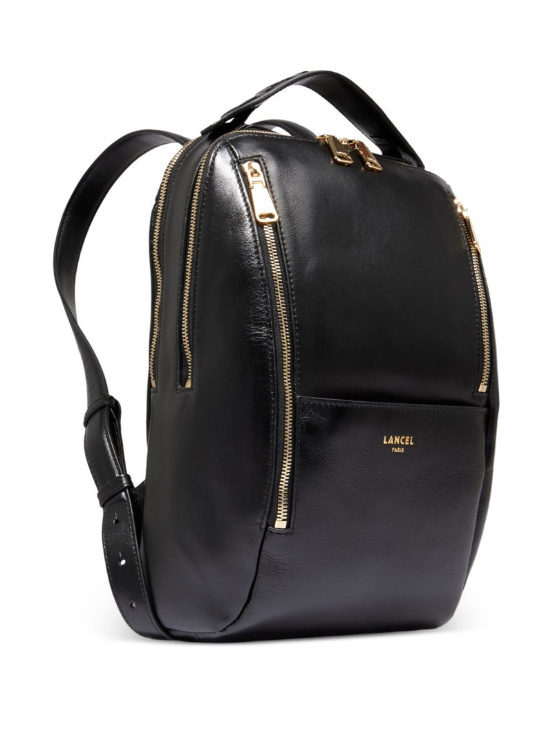 small Origami double-zip leather backpack 3