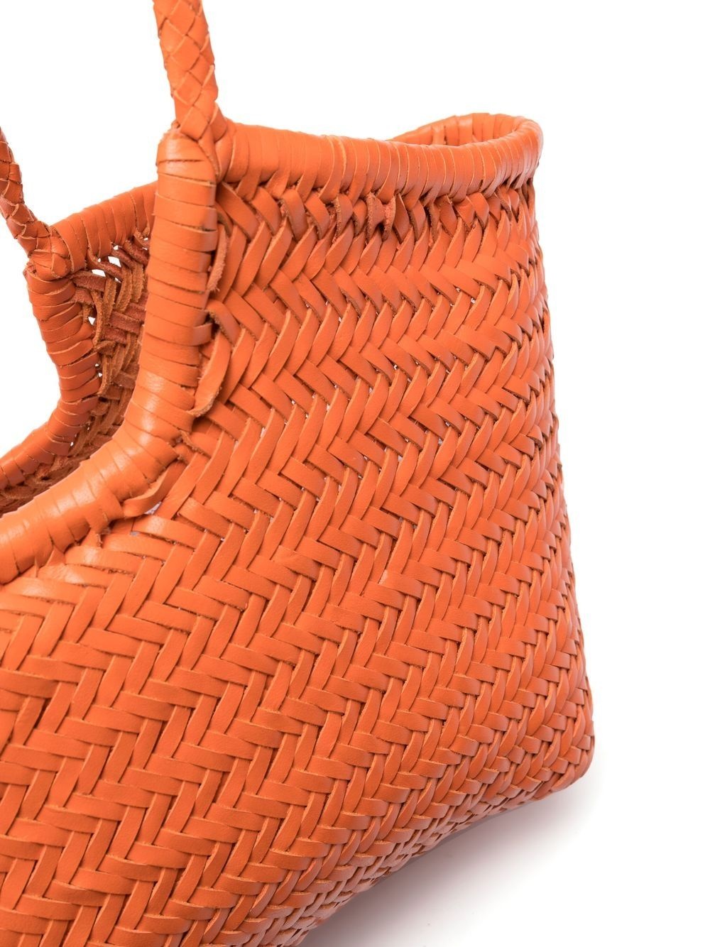 interwoven-design tote bag - 4