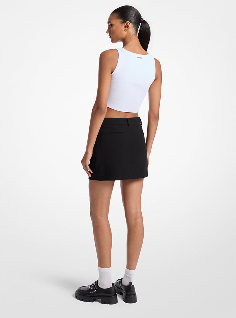 MICHAEL KORS Crepe Mini Skirt outlook