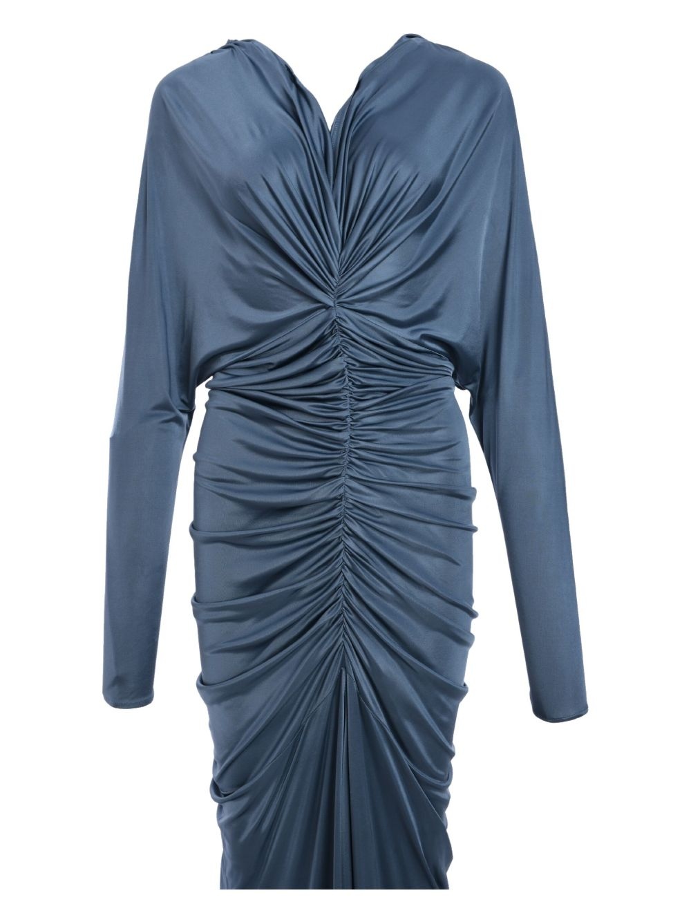 V-neck cut-out gown - 3