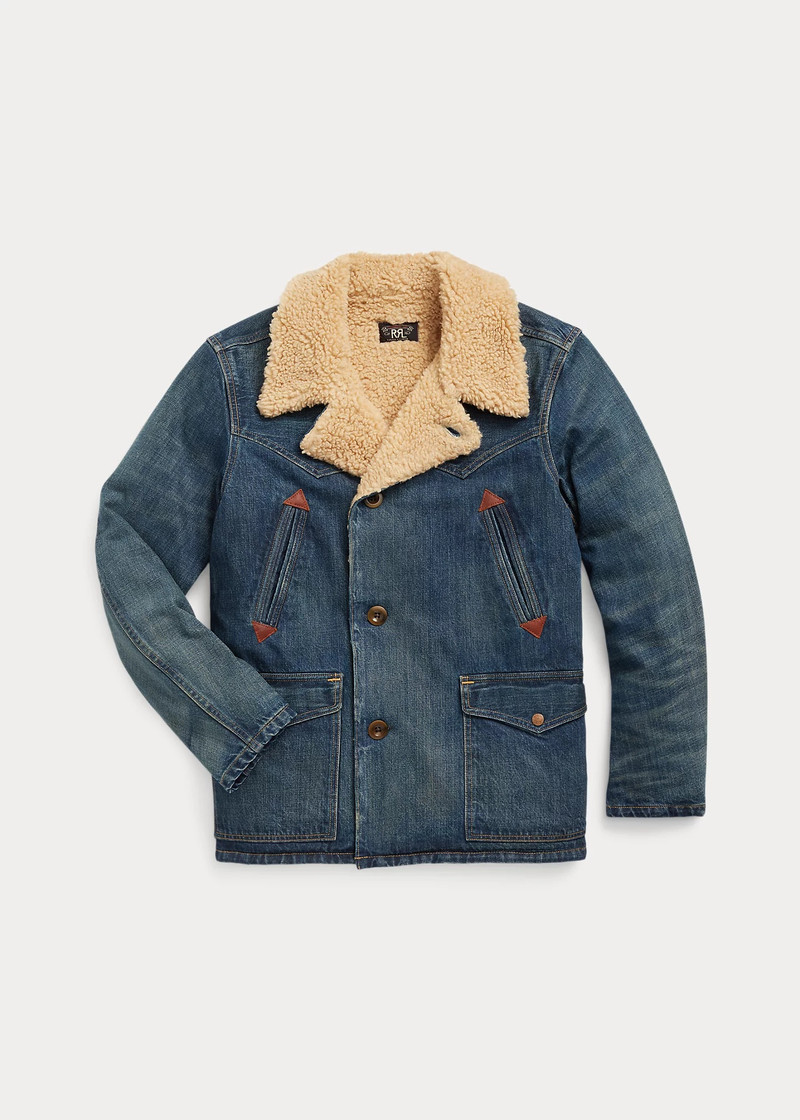 Hitching Fleece-Denim Ranch Jacket 1