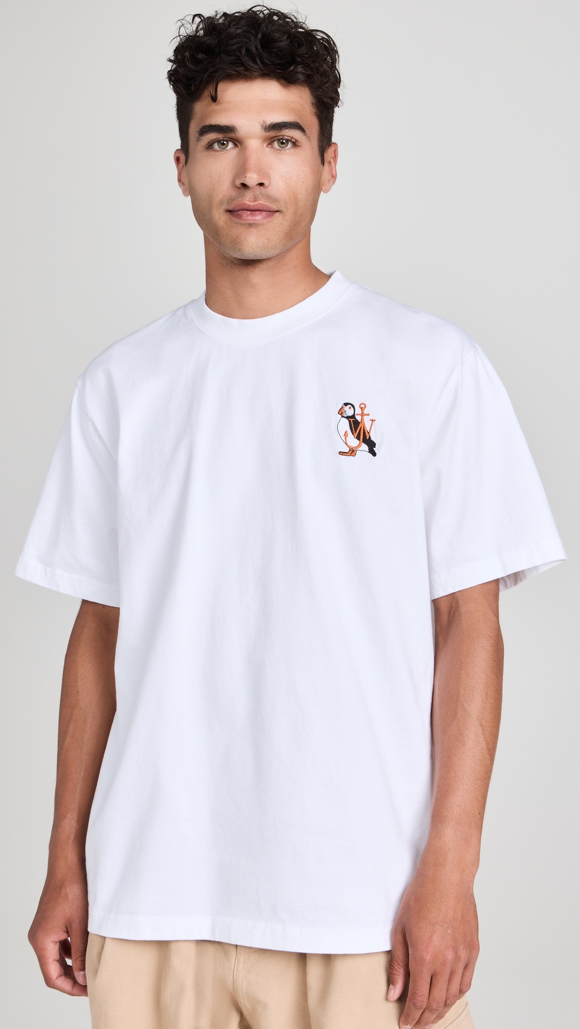 Puffin Embroidery Tee - 1