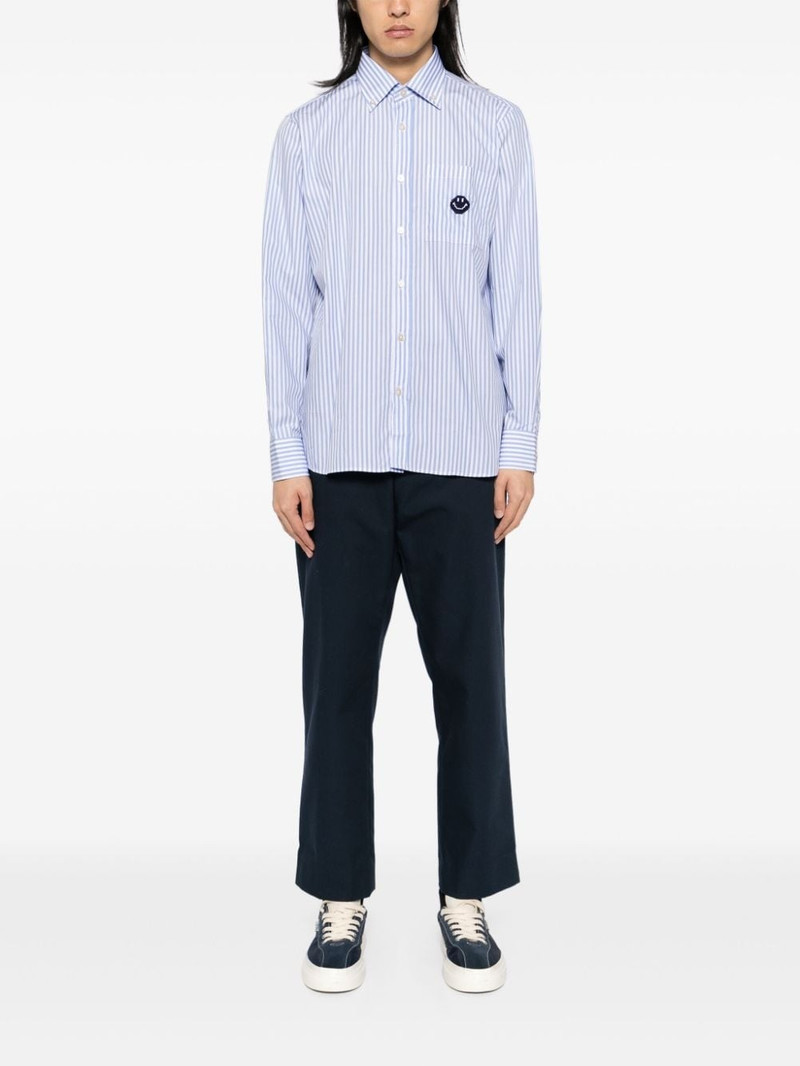 Joshua Sanders striped pixel shirt outlook