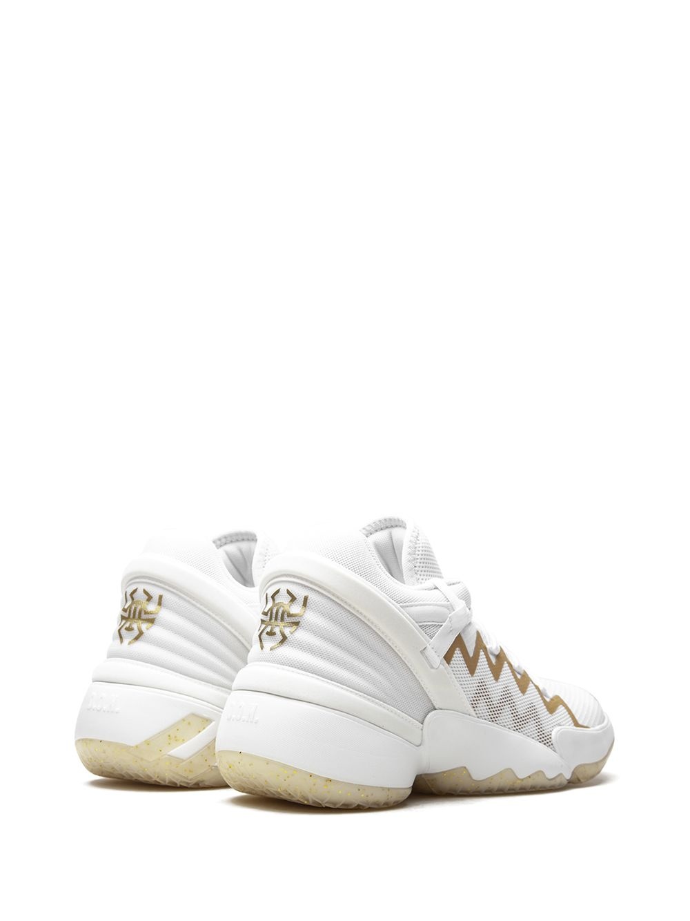 D.O.N Issue 2 "White/Gold Metallic" sneakers - 3