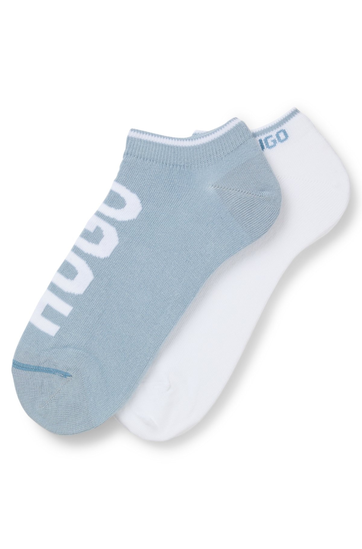 TWO-PACK OF ANKLE SOCKS IN COTTON - 1