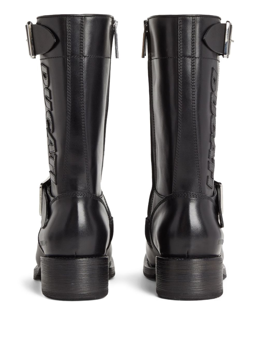 x Ducati leather biker boots - 3