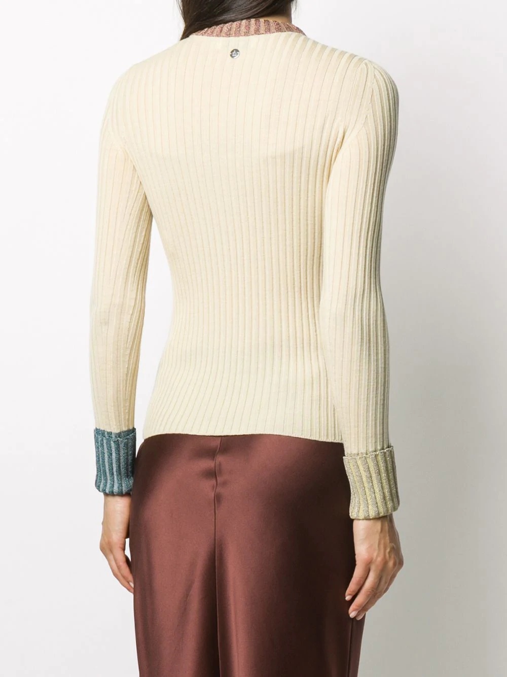 rib-knit jumper - 4