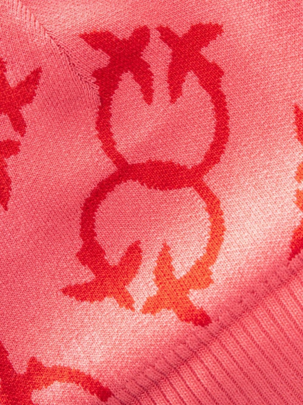 logo-jacquard beanie hat - 4