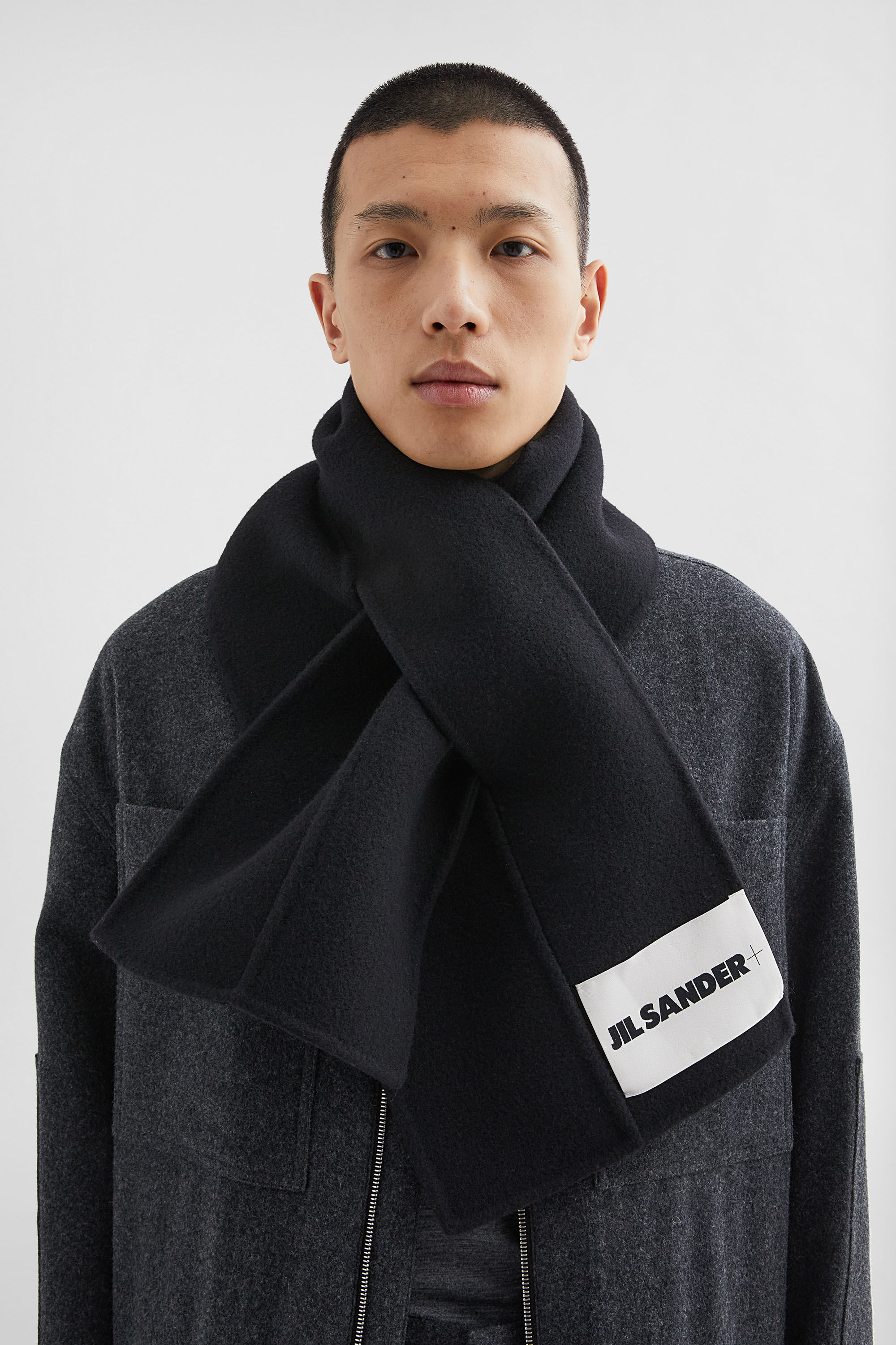 Felt Wool Scarf - 2