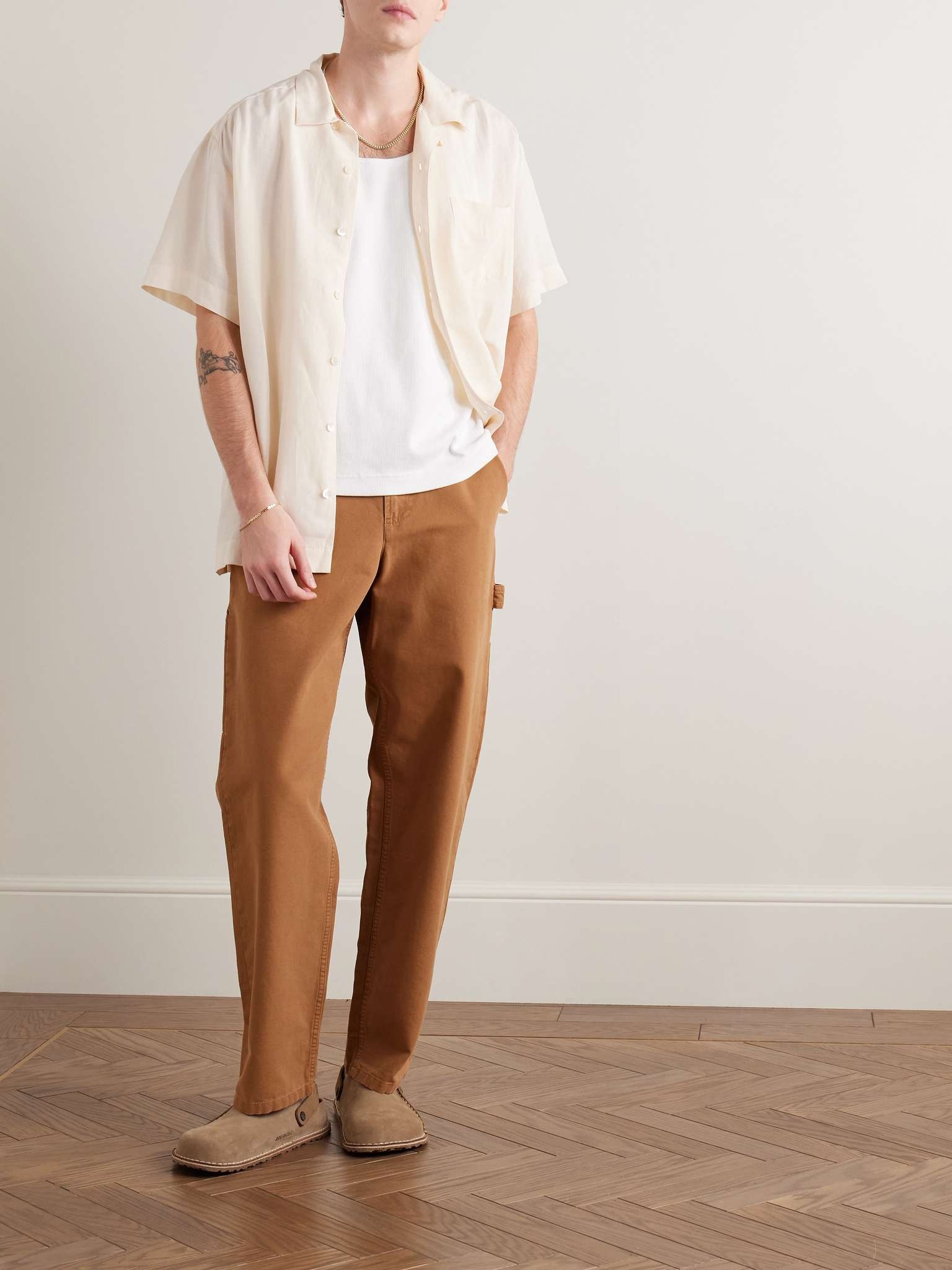 Roy Convertible-Collar Woven Shirt - 2