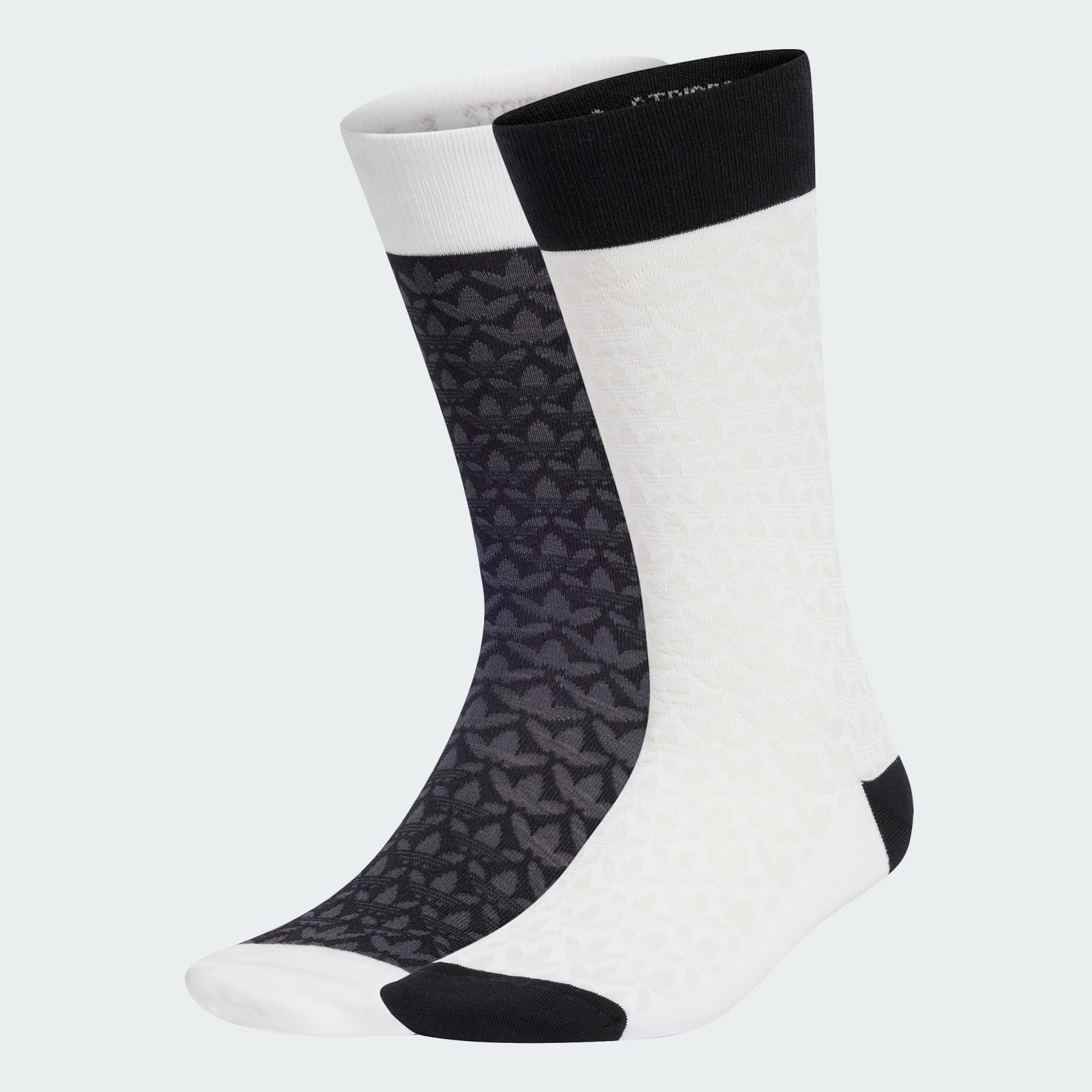 Monogram Crew Socks 2 Pairs - 1