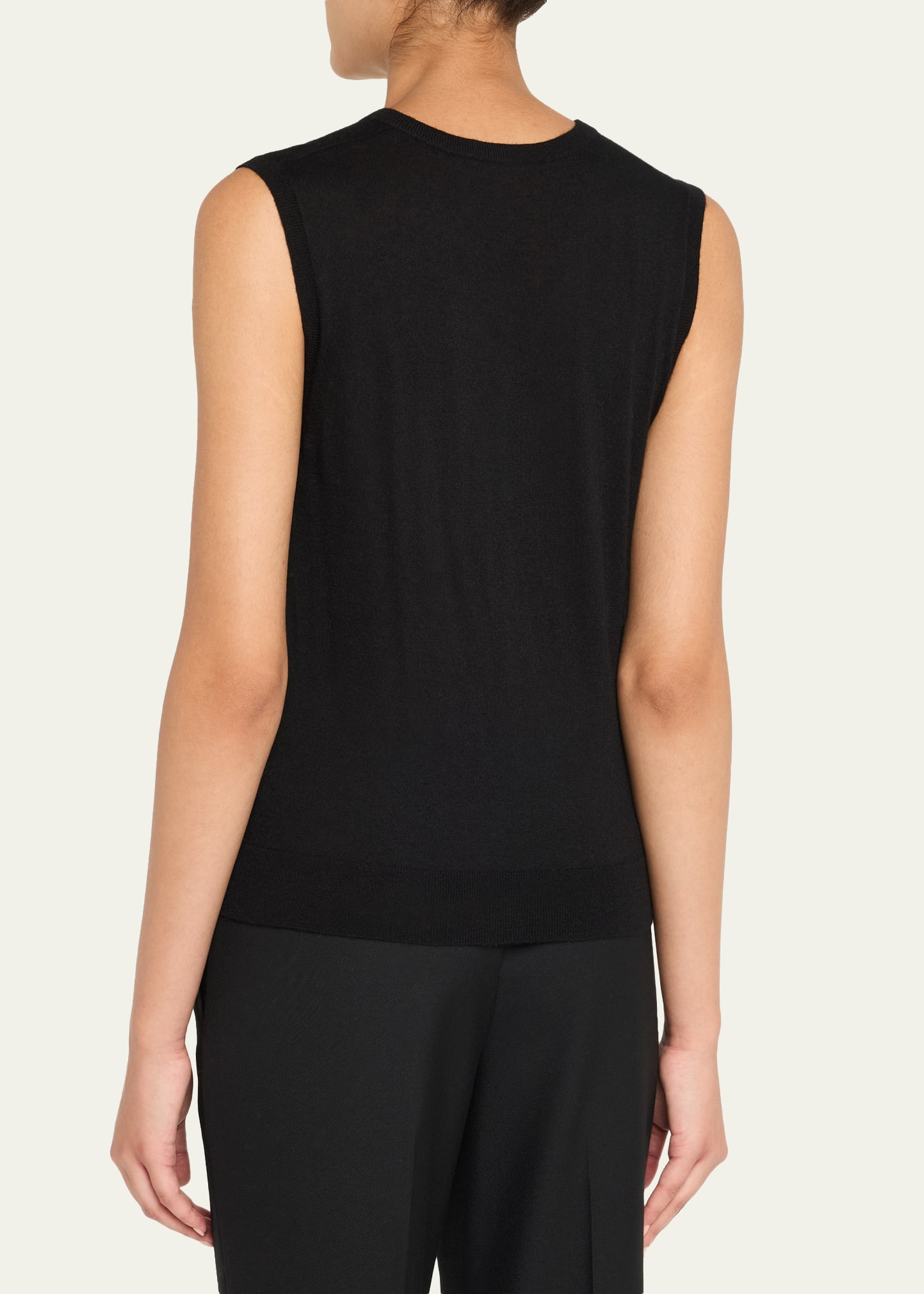 Lauri Sleeveless Cashmere Top - 3
