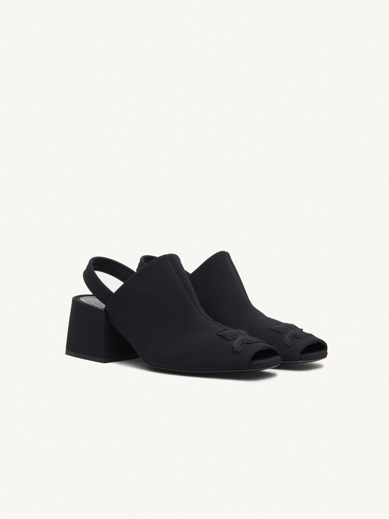 courrèges MULES IN JERSEY outlook