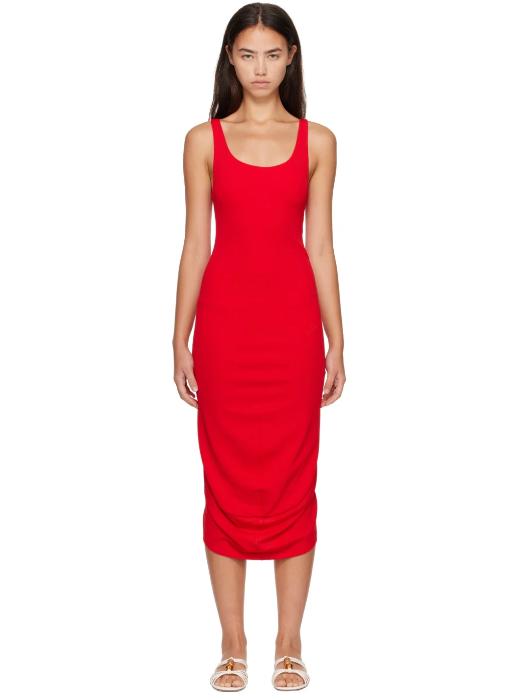 Red 'The Regata' Midi Dress - 1