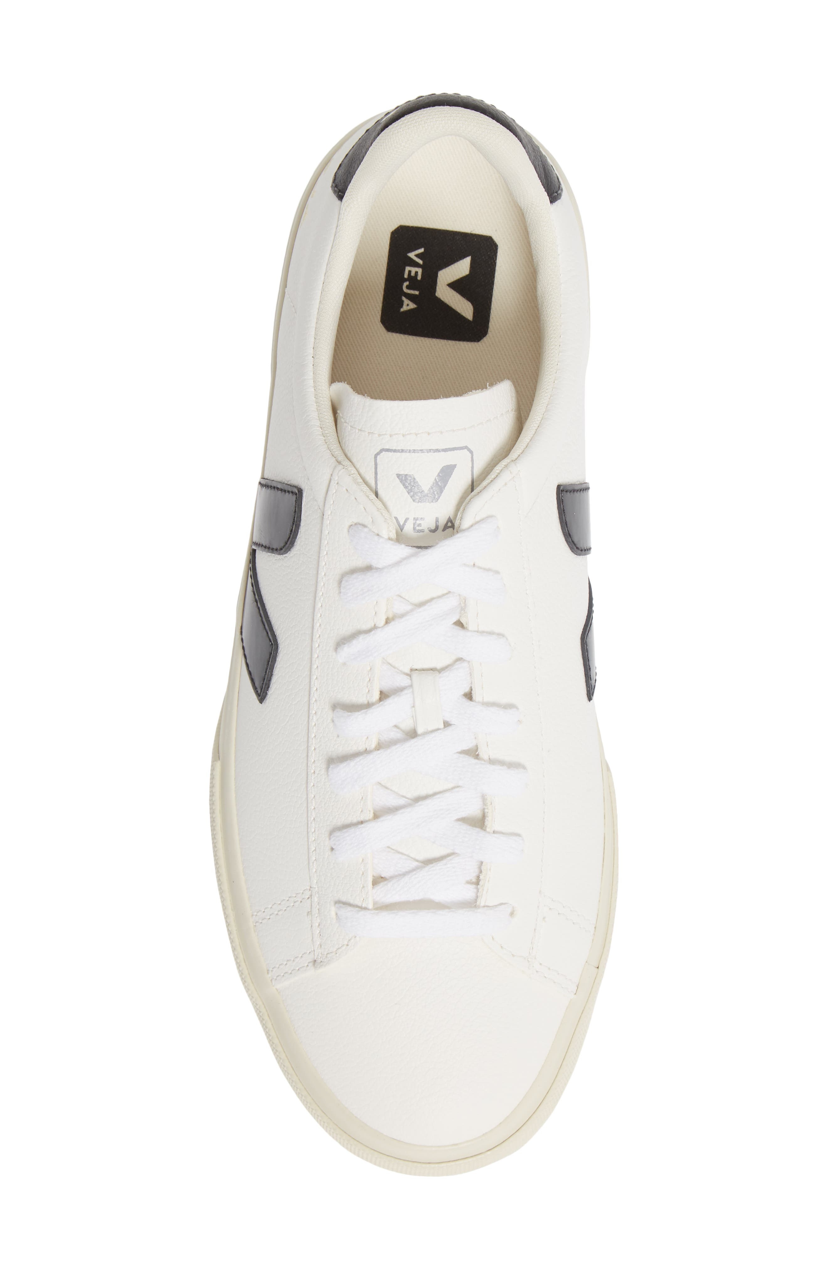 Veja Campo Sneaker in Wht/blk at Nordstrom - 5