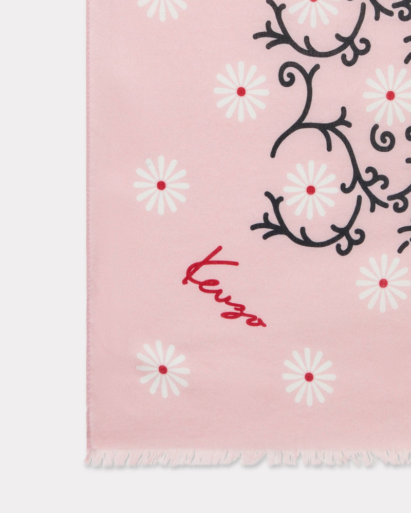 KENZO 'KENZO Marguerite' cotton stole outlook