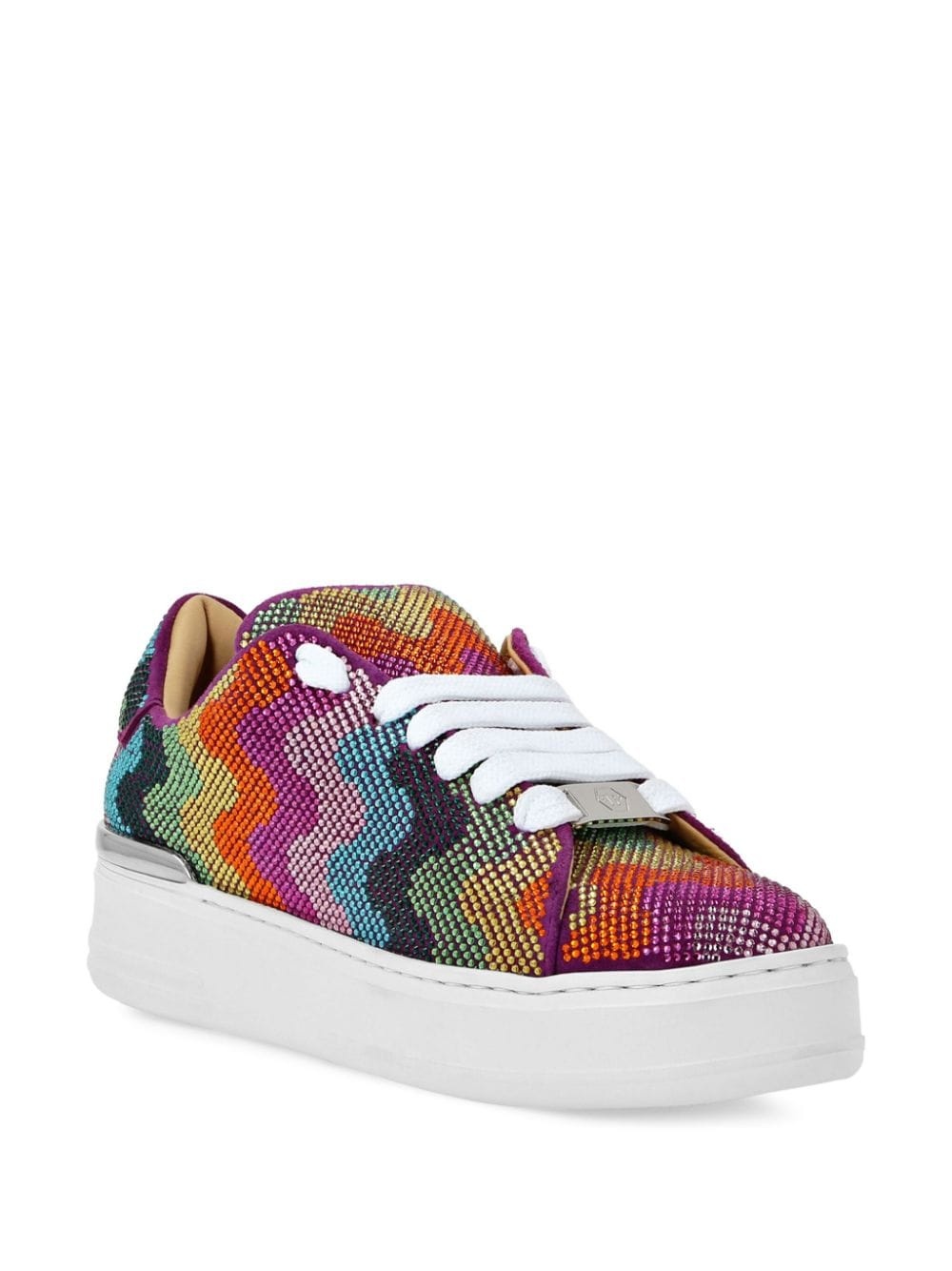 Crystal Waves Rainbow suede sneakers - 2