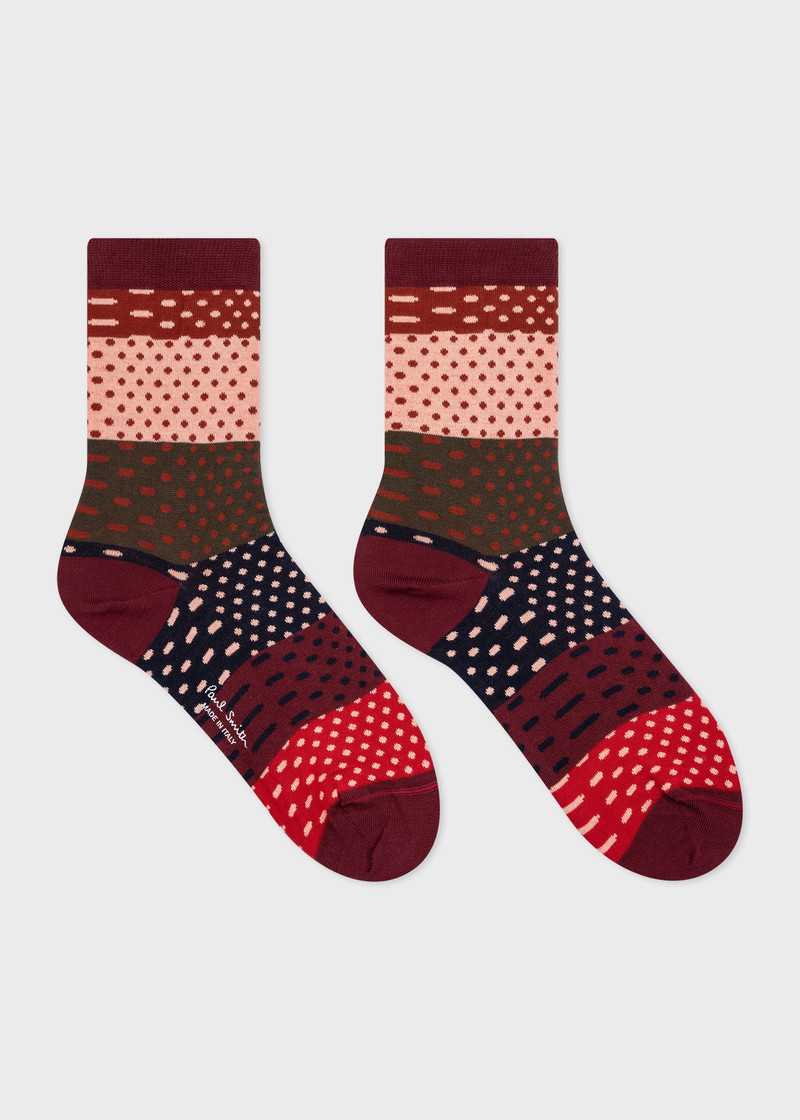 Paul Smith Contrast Polka Dot Socks outlook