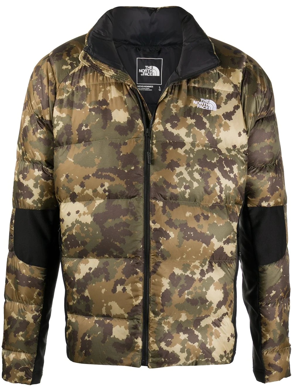 camouflage padded jacket - 1