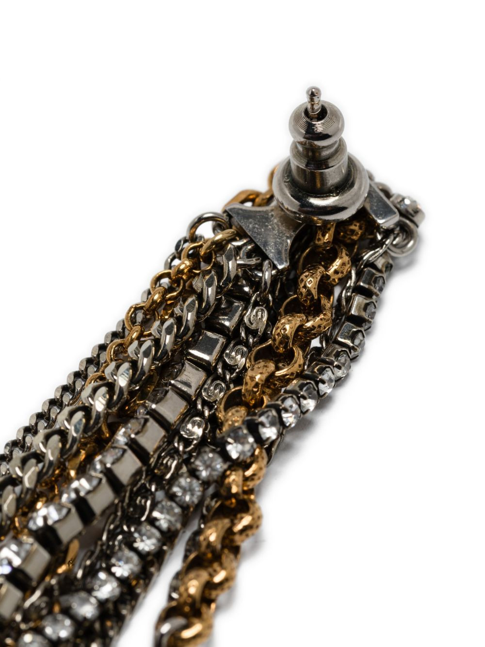 crystal-chain earrings - 3