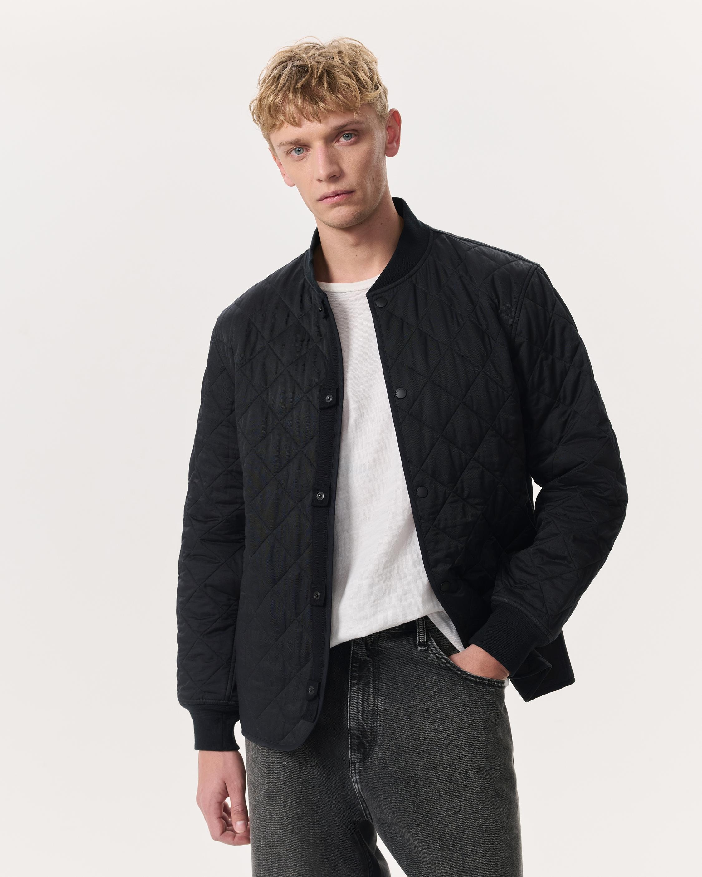 Focus Quilted Italian Cotton-Blend Liner Jacket - 2