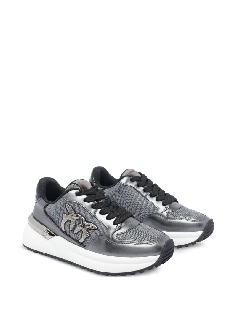 PINKO logo-detail chunky-sole sneakers outlook