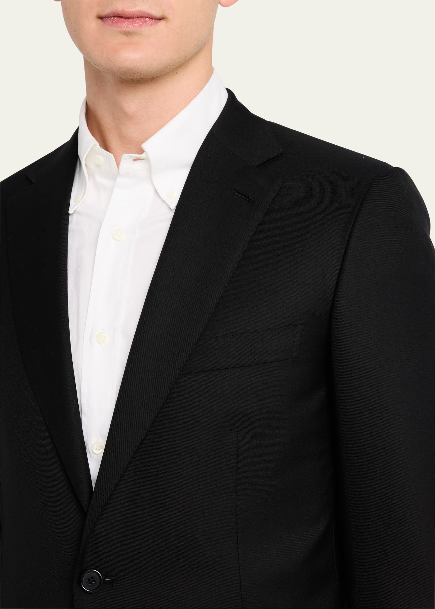 Men's Brunico Essential Virgin Wool Two-Piece Suit - 5