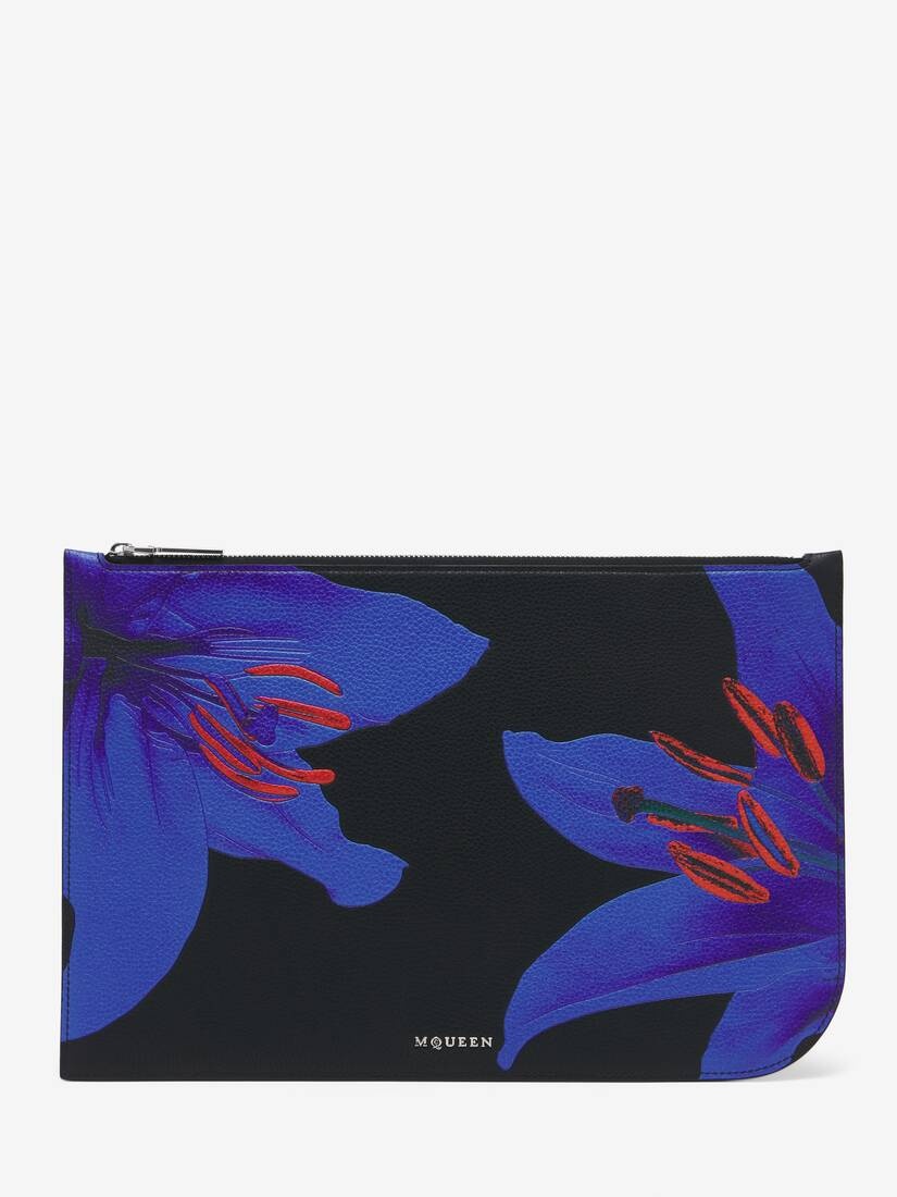 McQueen Large Sling Zip Pouch - 1