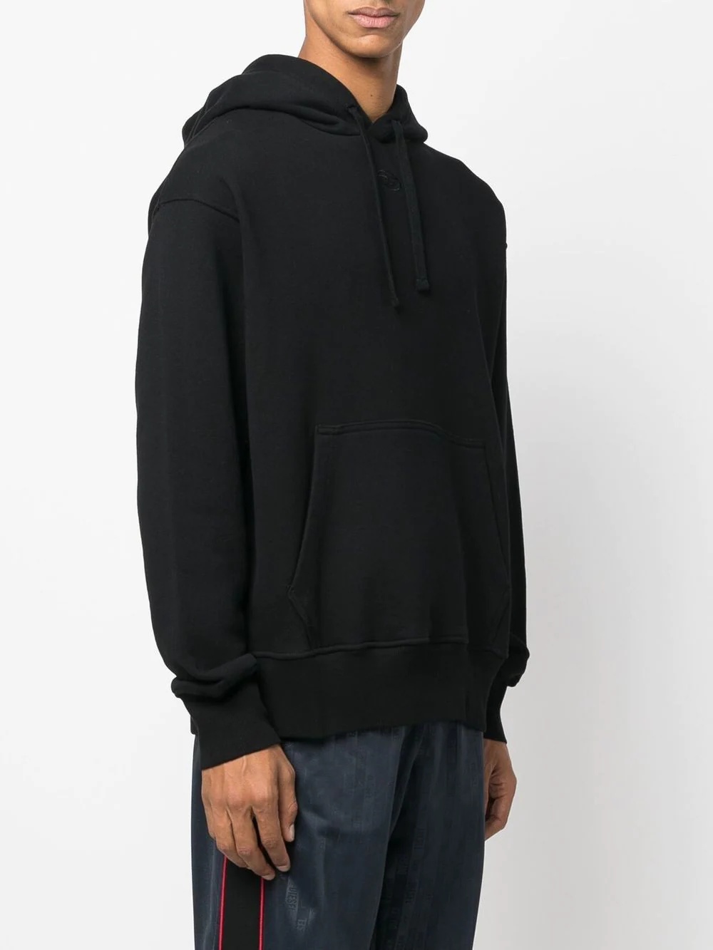 graphic-print cotton hoodie - 4