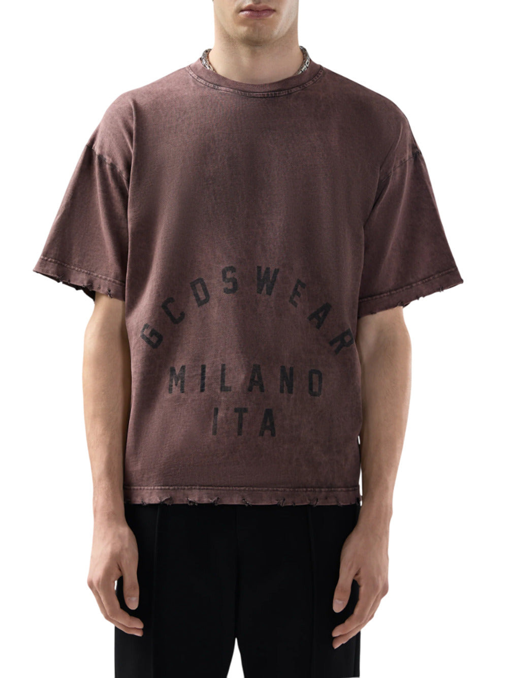 Faded Effect T-Shirt - 3