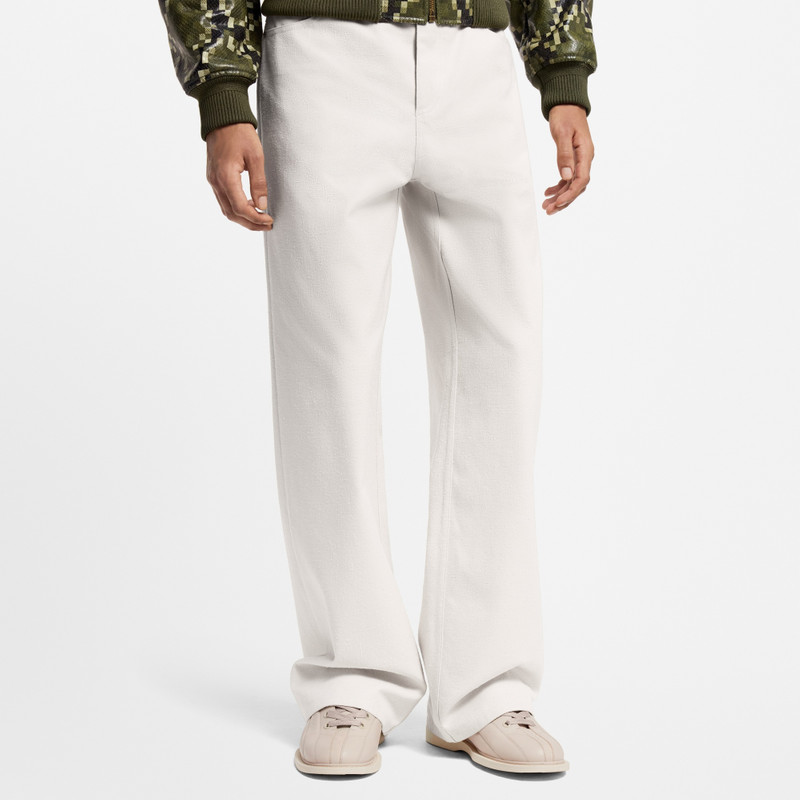 Wide-Leg Silk-Blend Pants 2