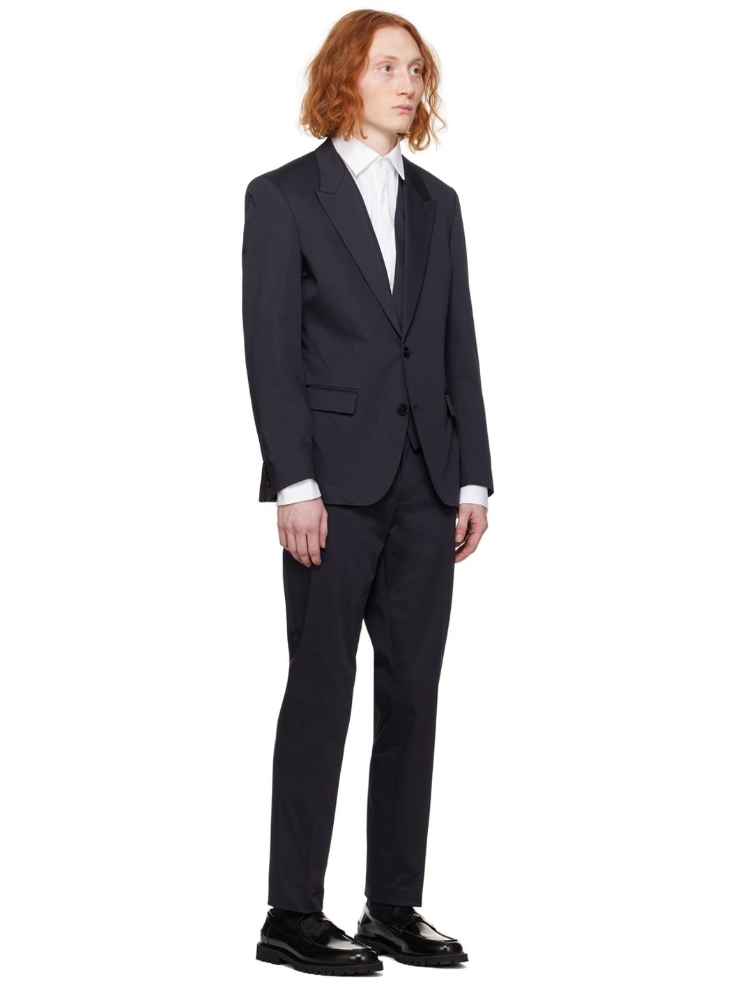 Navy Slim-Fit Suit - 2