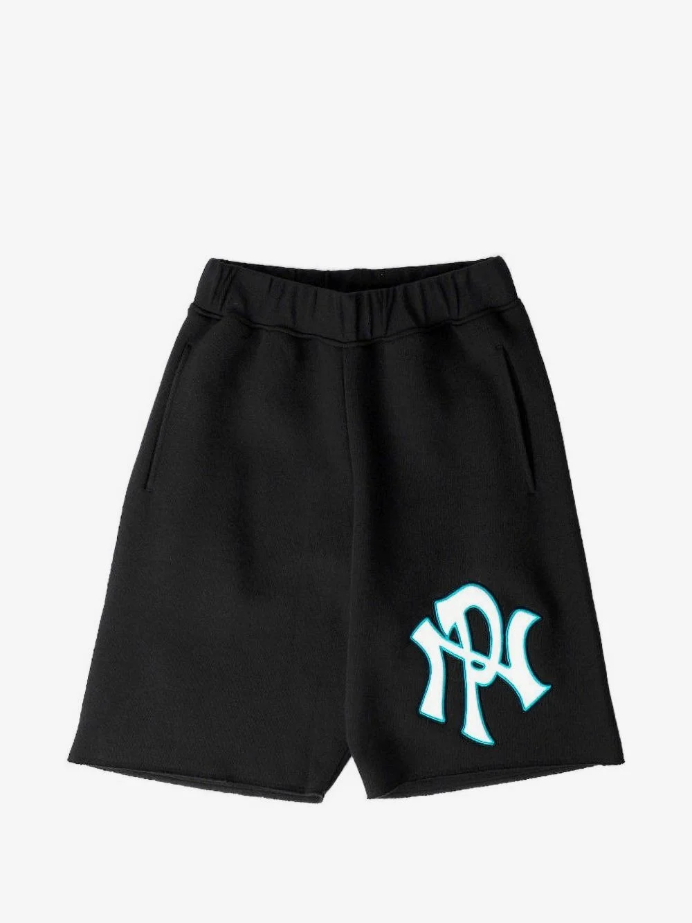 embroidered shorts - 1