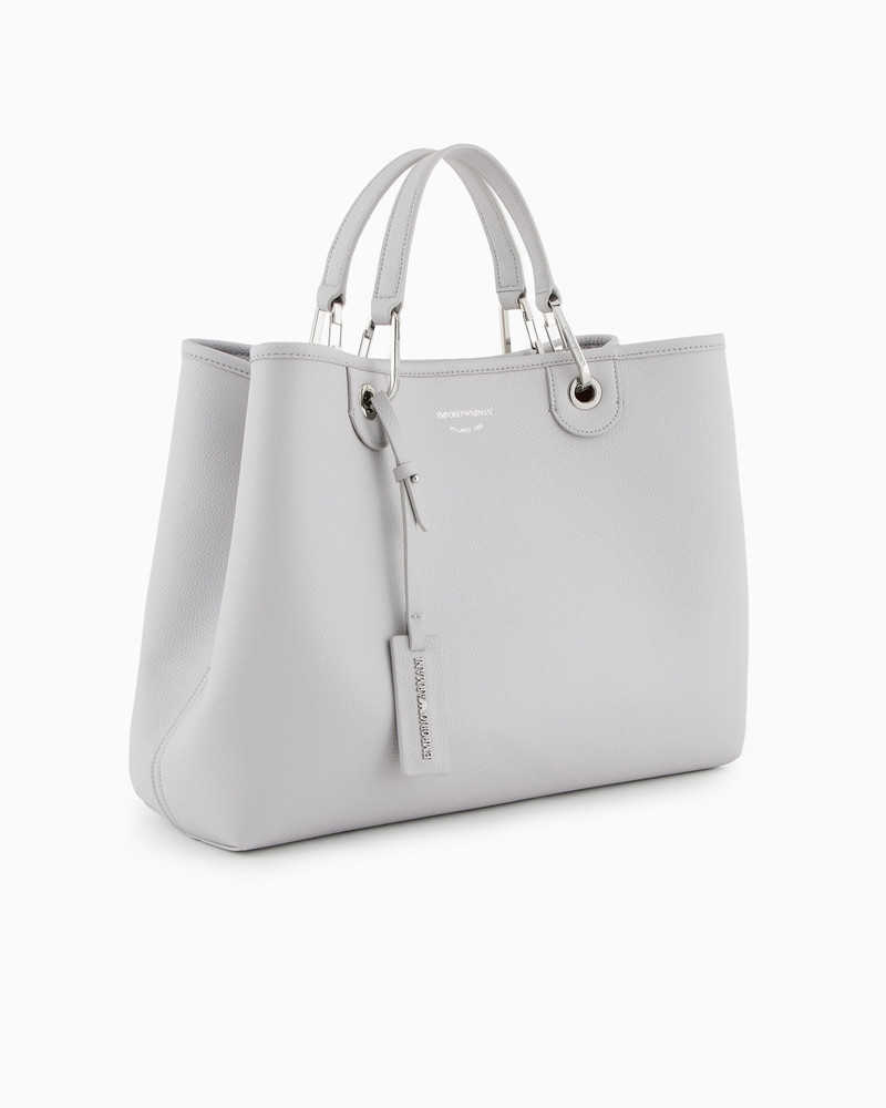 EMPORIO ARMANI MEDIUM MYEA SHOPPER BAG WITH DEER PRINT outlook