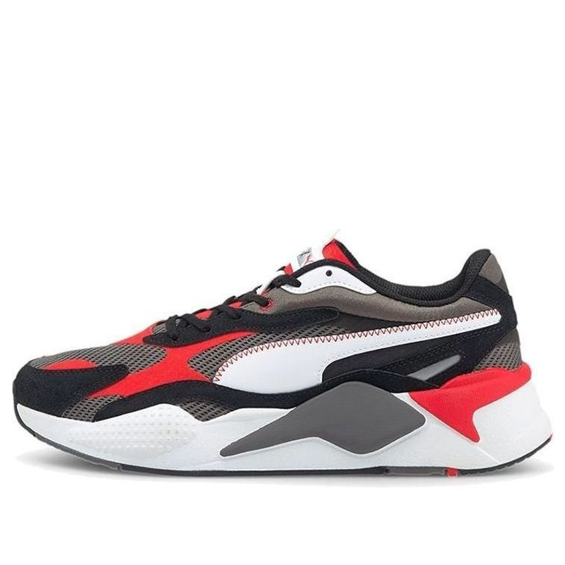 PUMA Rs-x3 능직 에어 메쉬 '블랙 화이트 레드' 368845-02 - 1