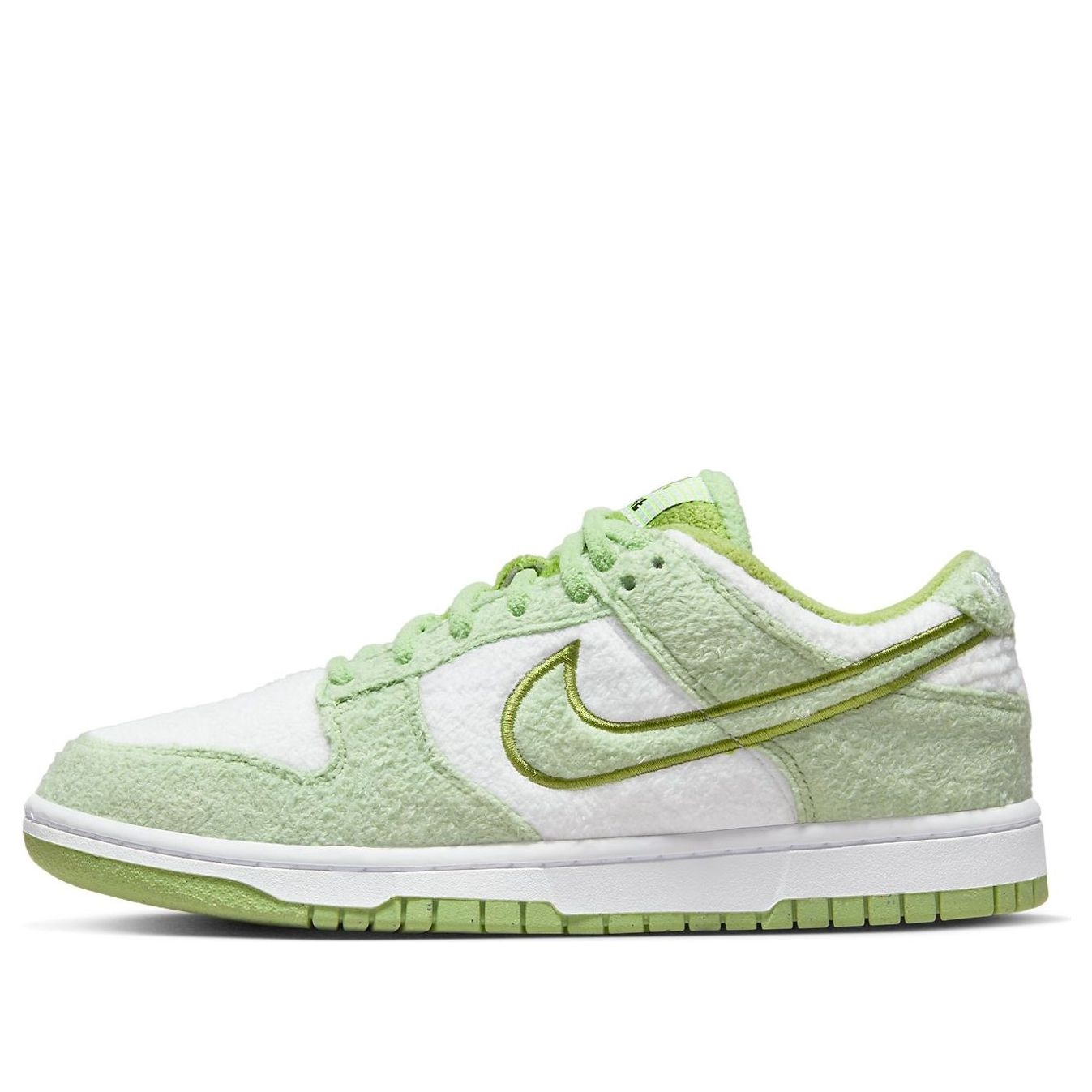 (WMNS) Nike Dunk Low SE 'Fleece - Honeydew' DQ7579-300 - 1