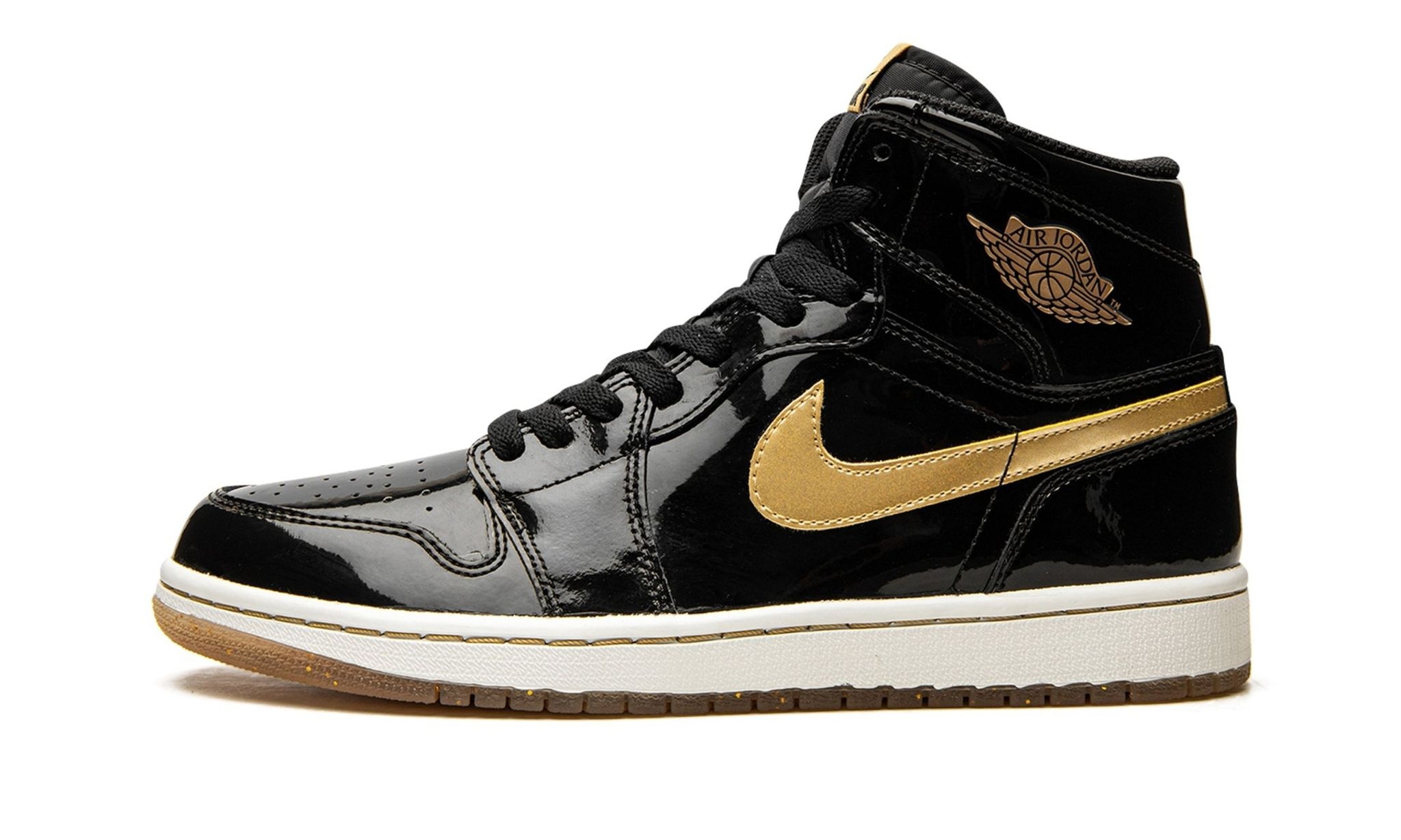 Air Jordan 1 Retro High OG "Black/Metallic Gold" - 1