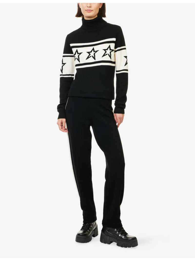 PERFECT MOMENT Chopper Roll-Neck Wool Jumper outlook