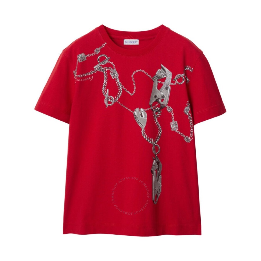 Burberry Knight Hardware Cotton T-Shirt - 1