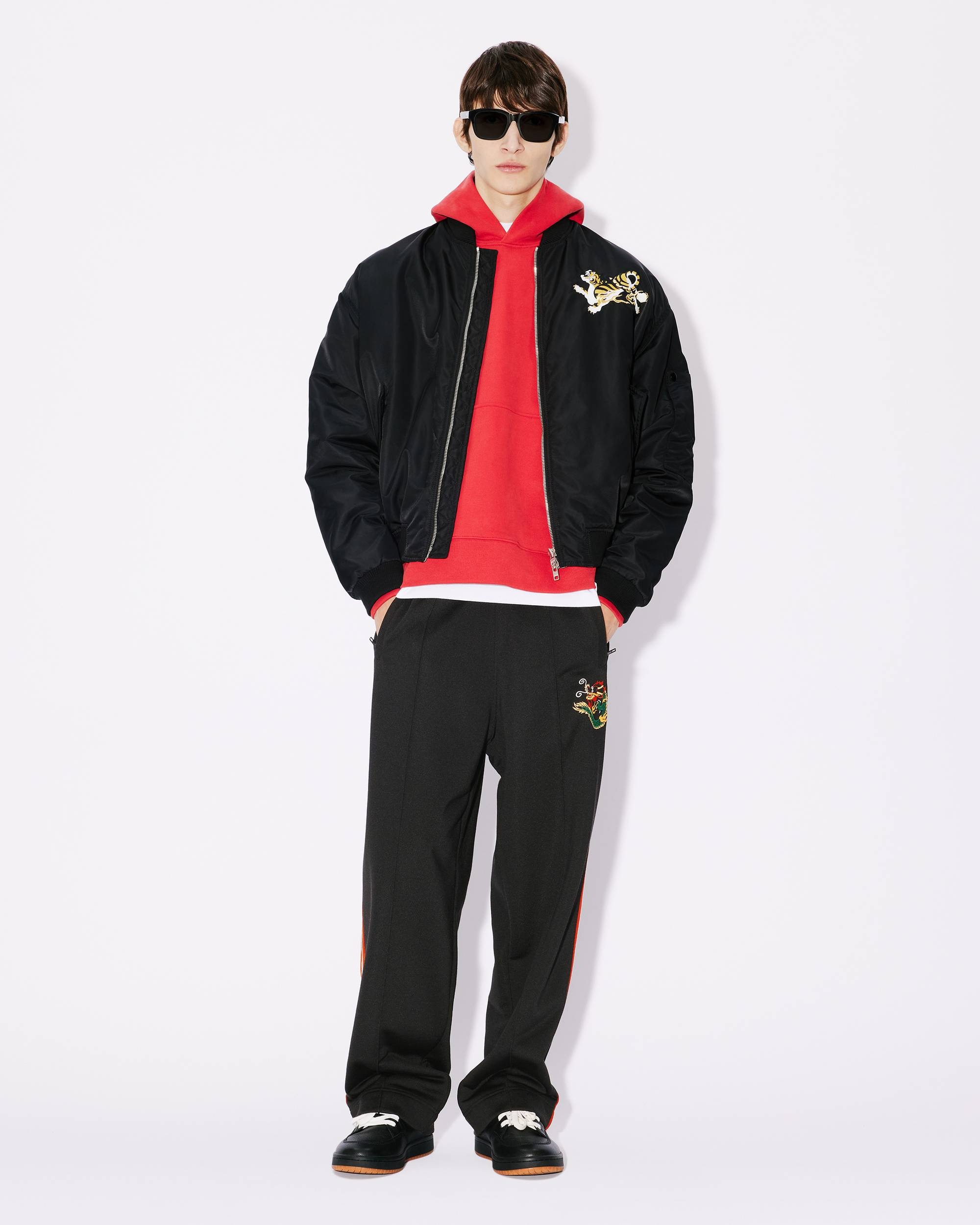 'Year of the Dragon' embroidered bomber jacket - 5