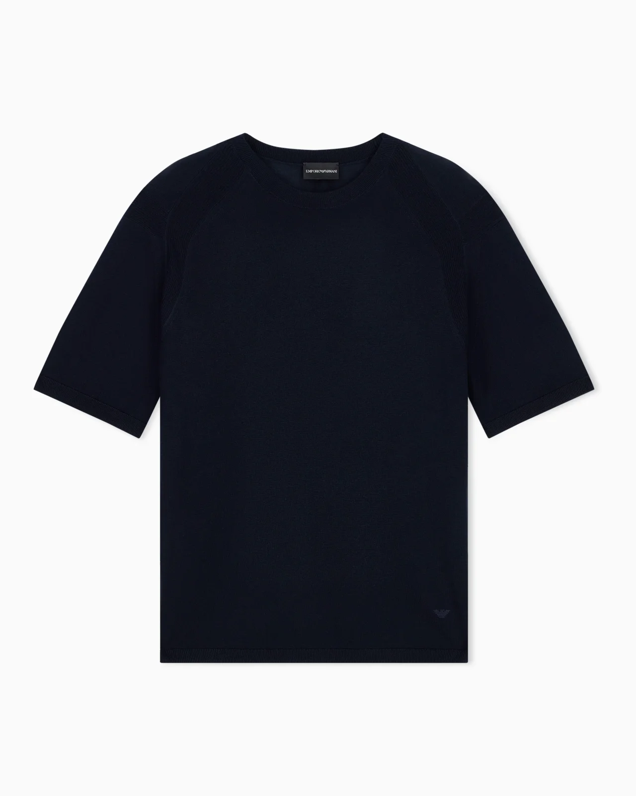 PULLOVER WITH REGULAR FIT IN LYOCELL VIRGIN WOOL AND SILK - 1