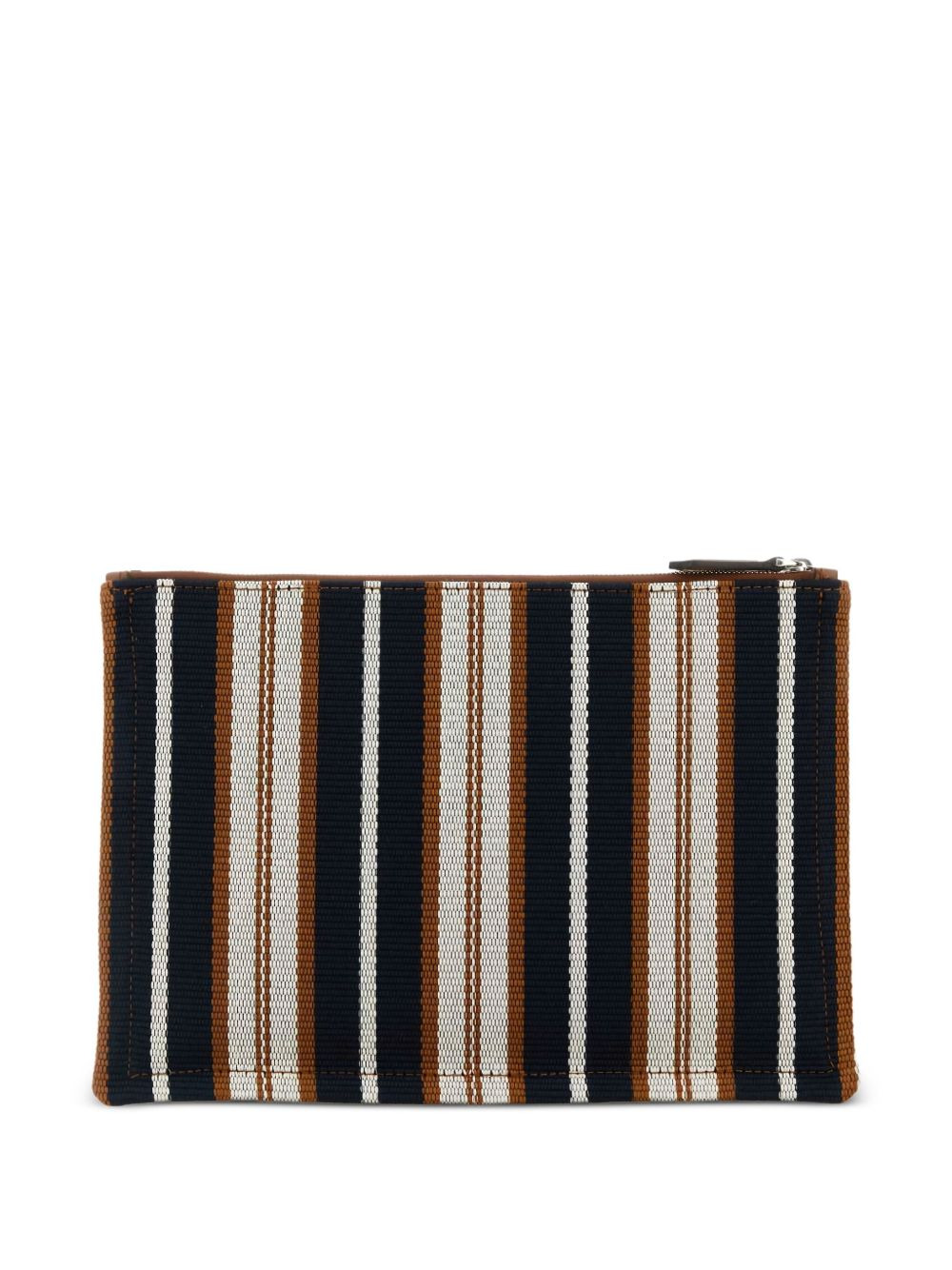 striped clutch bag - 2